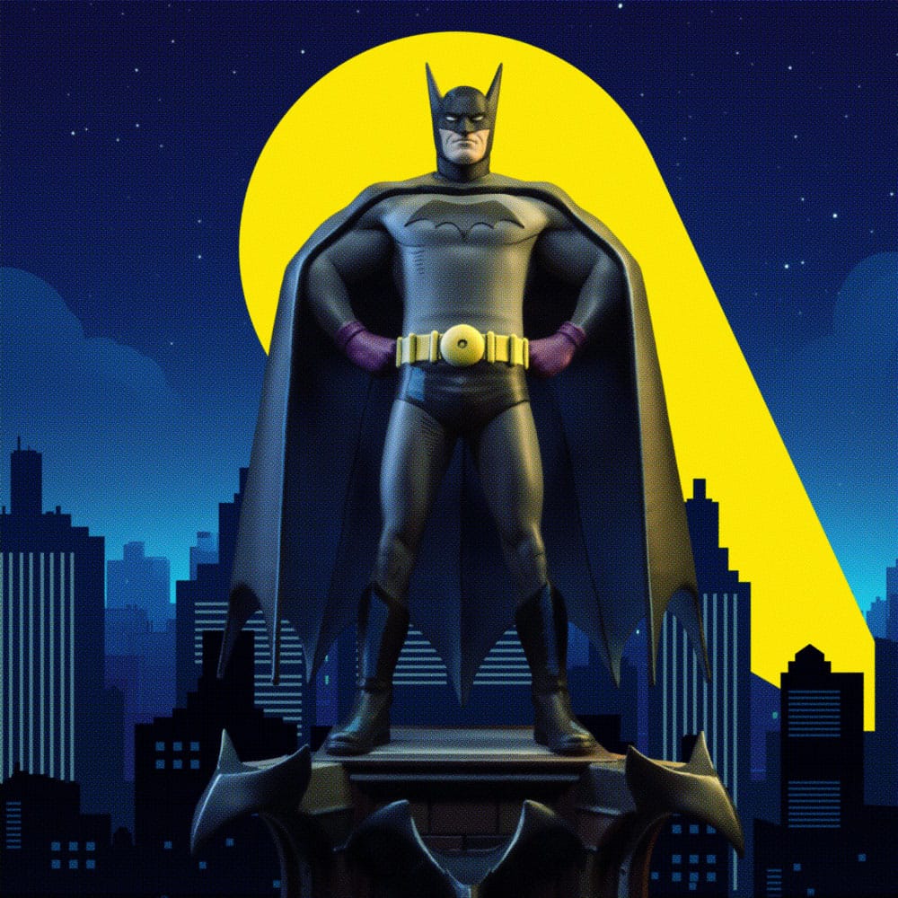 DC Comics Art Scale Statue 1/10 Batman Detective 85th Anniversary 26cm